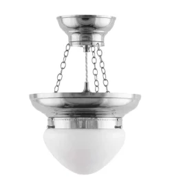 Ampel - Frödingampel 200 nickel, opalvit