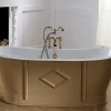 Badkar - Chateau beige gjutjärn 170 cm