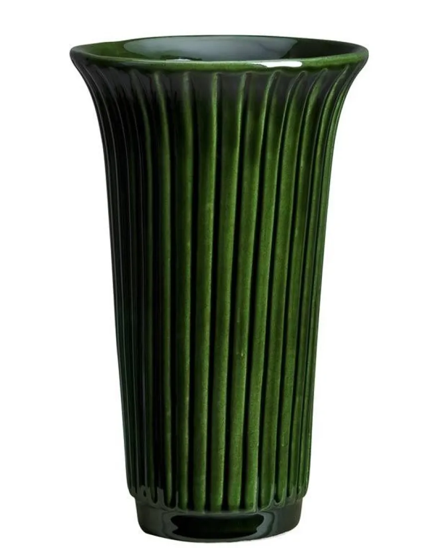 Bergs Potter Blomvas 1920-tal - Grön 12 cm