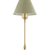 Bordslampa - Ankarcrona 50 cm mässing, olivgrön skärm