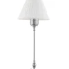Bordslampa - Ankarcrona 50 cm nickel, vit skärm