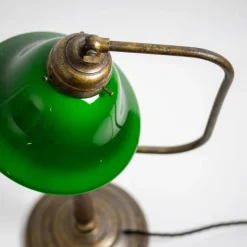 Bordslampa 1903 - Antik med grön klockskärm