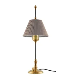 Bordslampa - Kellgren mässing, beige skärm