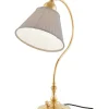 Bordslampa - Lagerlöf mässing, beige tygskärm