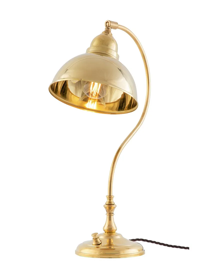 Bordslampa - Lagerlöf mässingskärm