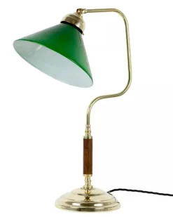 Bordslampa 1903 - Mässing med grön skärm