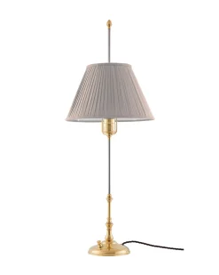Bordslampa - Stiernstedt mässing, beige skärm