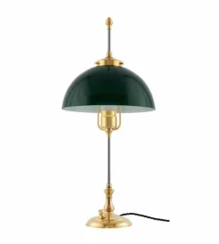 Bordslampa - Swedenborg mässing, grön skärm