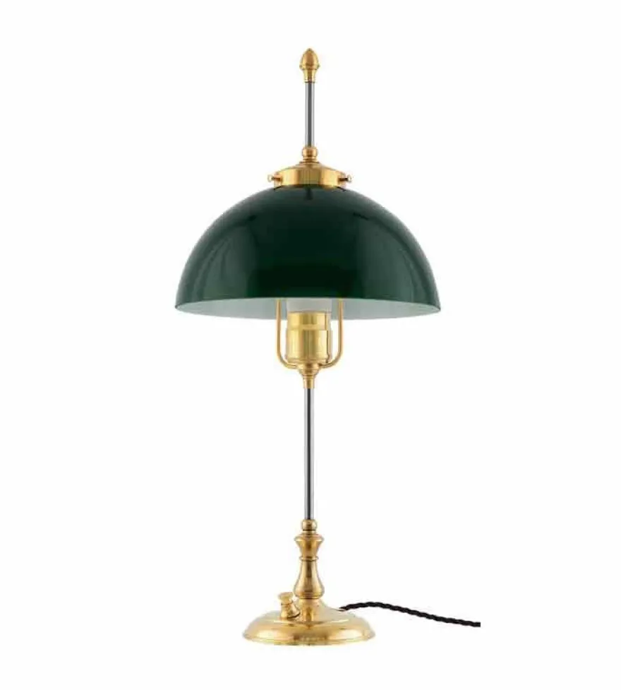 Bordslampa - Swedenborg mässing, grön skärm