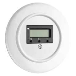 Digital termostat vit duroplast - THPG infällt