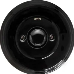 Dimmer LED 4-100W universal svart porslin - Fontini infällt