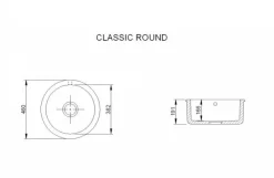Diskho - Shaws Classic Round 46 cm