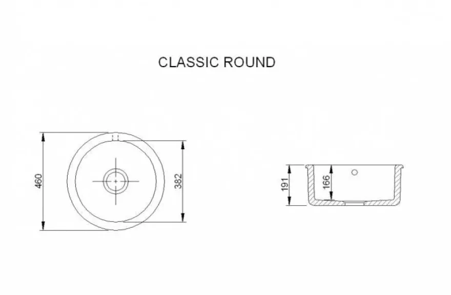 Diskho - Shaws Classic Round 46 cm