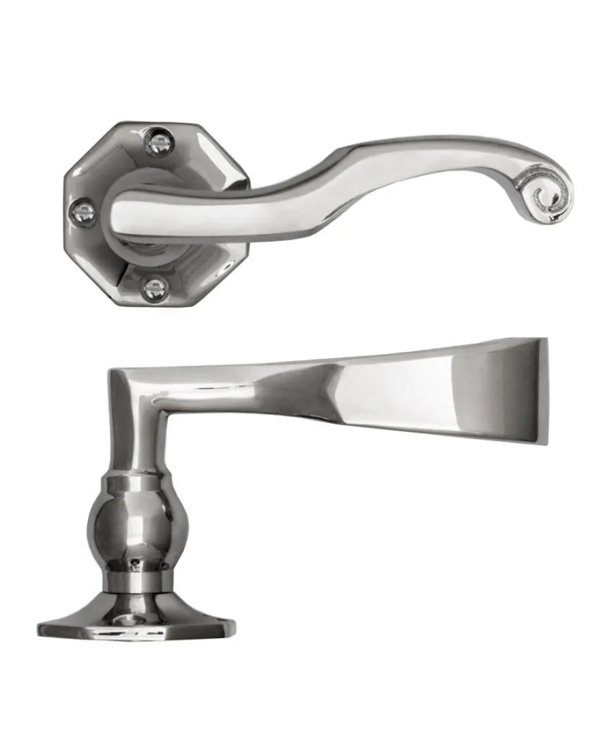 Dörrhandtag - Albert Karlsson 1210 nickel