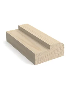 Dörrkarm Sekelskifte - Allmoge rundad 44x95 mm (hel längd 5,1 m)