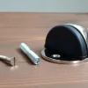 Dörrstopp - Nickel, golvmontering