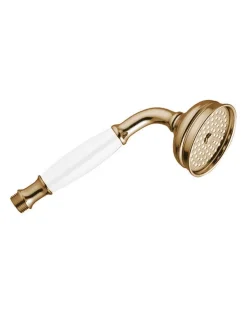 Duschhandtag - Handdusch Classic brons/vit