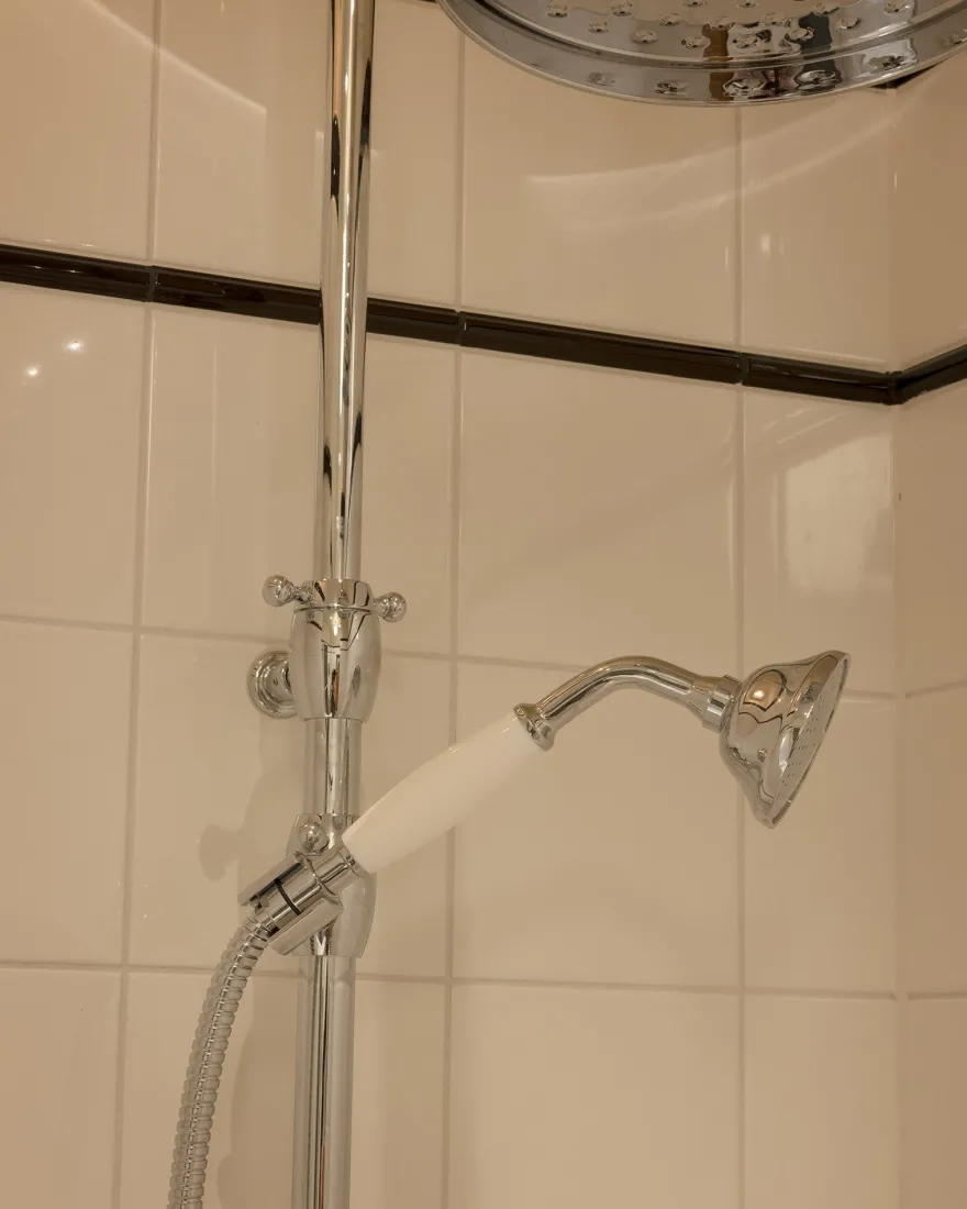 Duschset - Kensington retro utan blandare, krom