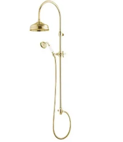 Duschset - Maxima Classic utan blandare, mässing