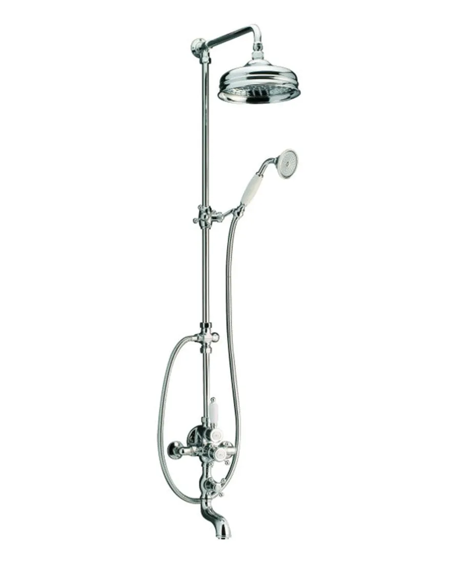 Duschset - Victorian, karpip, taksil & termostat