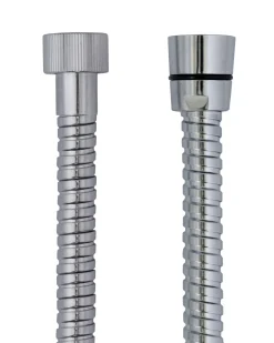 Duschslang krom 150 cm - Dubbellindad metall