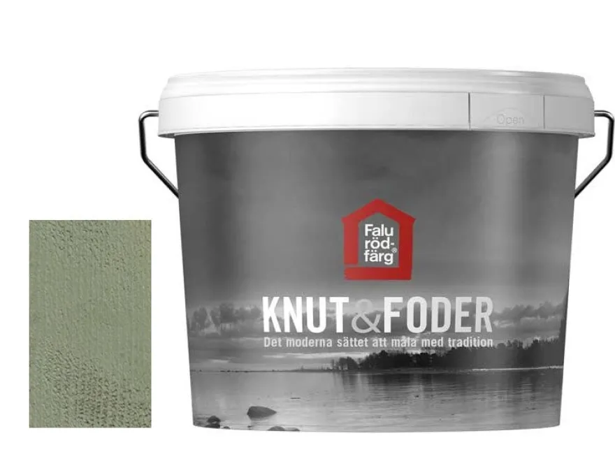 Falu Rödfärg - Knut & Foder Grön 3 L