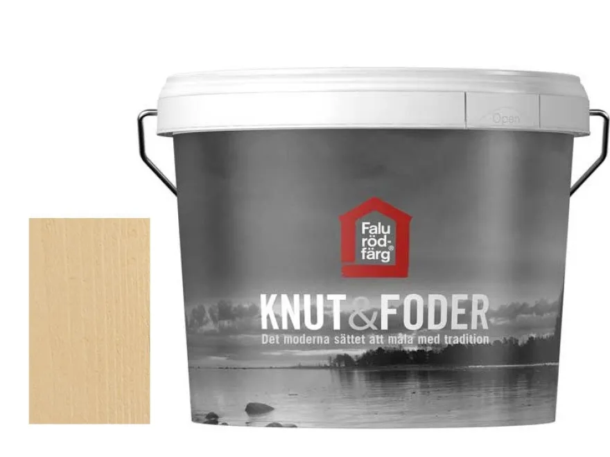 Falu Rödfärg - Knut & Foder Gul 3 L