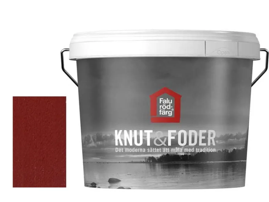Falu Rödfärg - Knut & Foder Röd 3 L