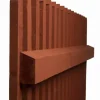 Falu Rödfärg Staket Signatur - Färdigmålad sektion gran 1750 x 1180 mm