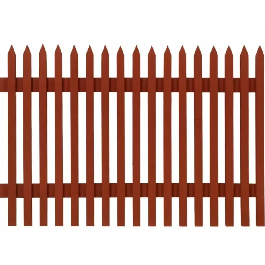 Falu Rödfärg Staket Tradition - Färdigmålad sektion gran 1750 x 1180 mm