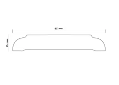 Foder - Liksidigt 16 x 95 mm