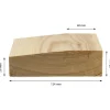 Fodersockel - Universal 35x124