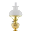 Fotogenlampa - Aspölampa mässing