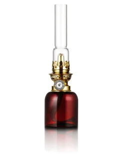 Fotogenlampa - Koholmen, brun