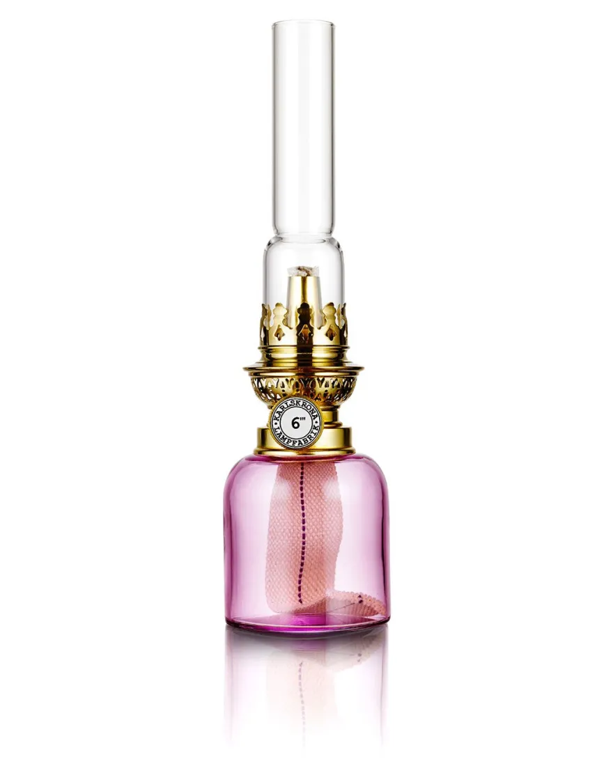 Fotogenlampa - Koholmen, rosa