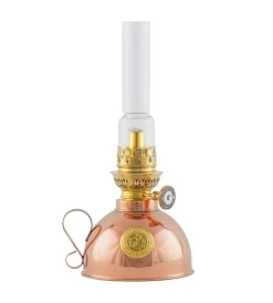 Fotogenlampa - Nattlampa koppar