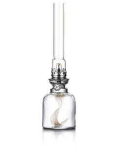 Fotogenlampa - Skeppsholmen, klarglas nickel