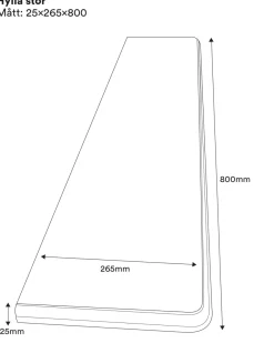 Gammaldags hylla 80 cm - Hyllplan Sekelskifte
