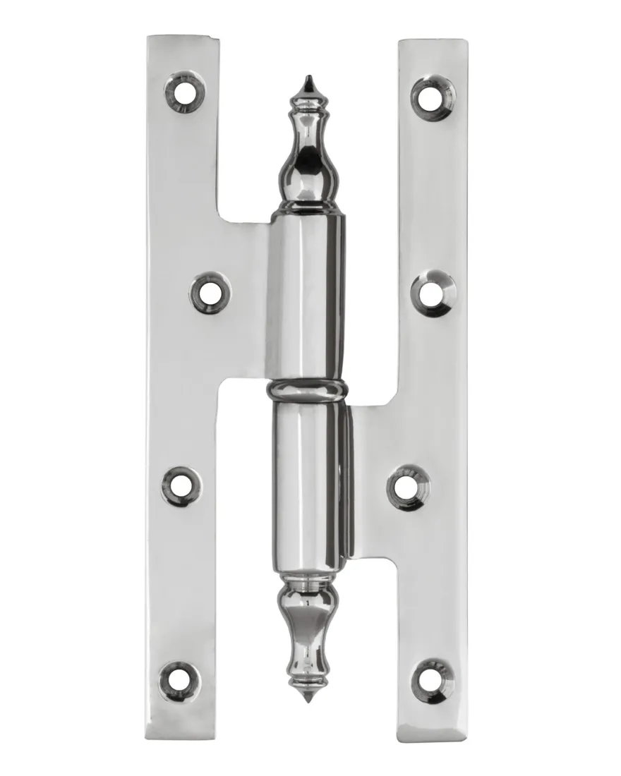 Gångjärn till dörr - Nickel 160 x 75 mm