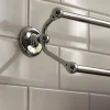 Handduksstång Dubbel - Haga - Krom