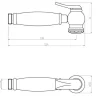 Handdusch (reservdel) - Till Finsbury krom