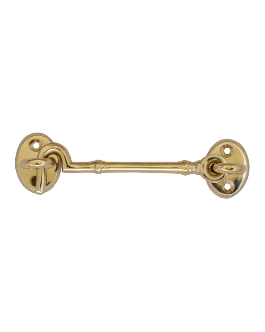Hasp mässing - Kasthake Sekelskifte 105 mm