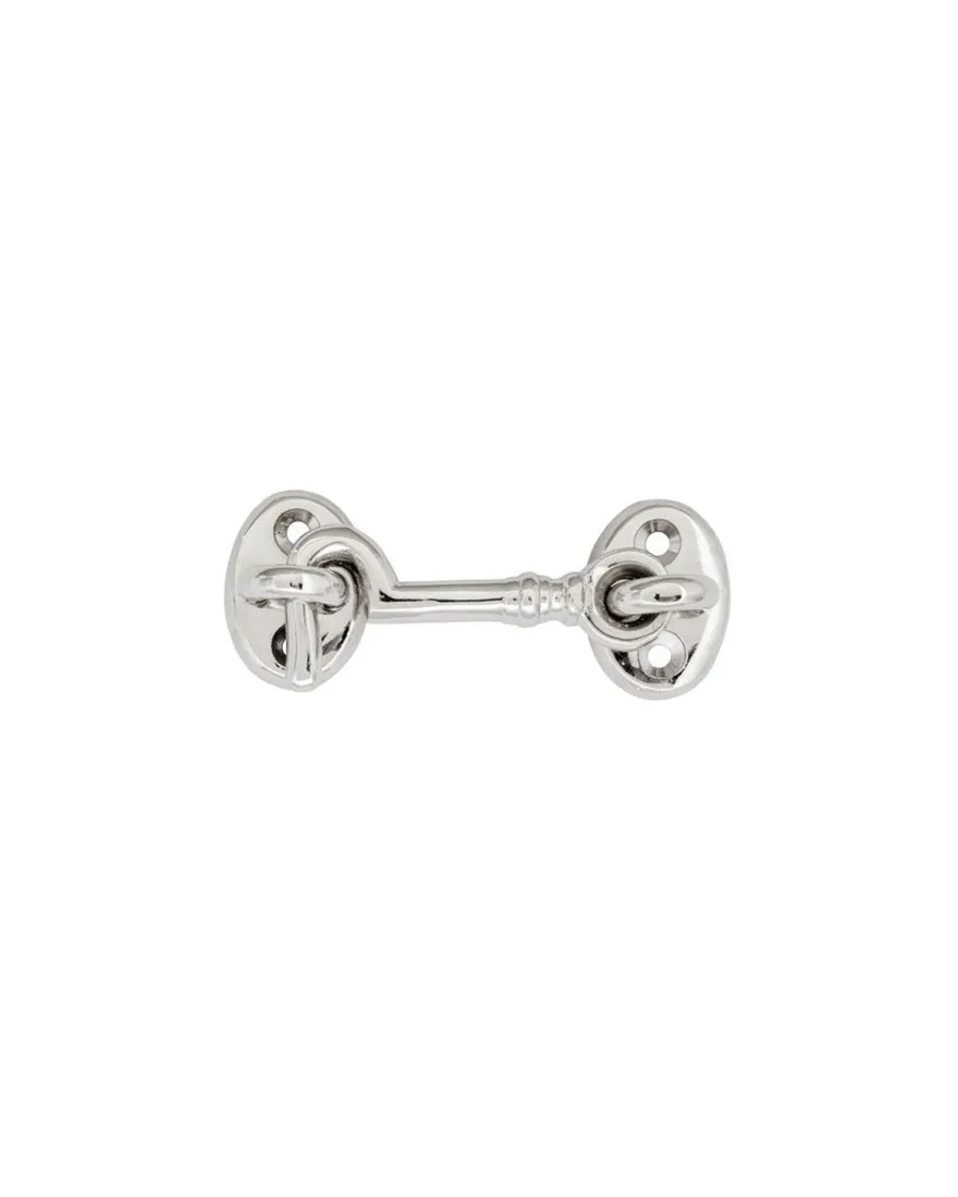 Hasp nickel - Kasthake Sekelskifte 55 mm