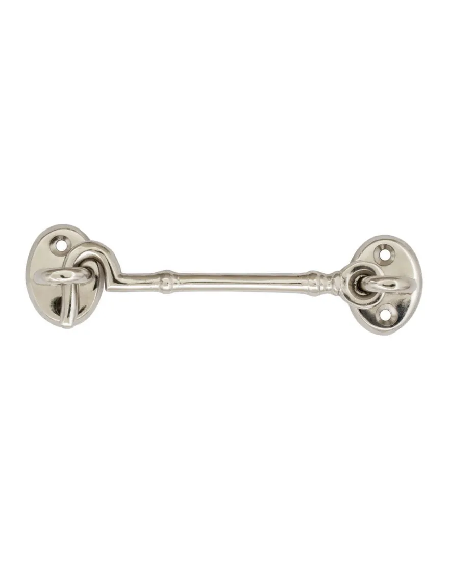 Hasp nickel - Kasthake Sekelskifte 105 mm