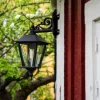 Hörnfäste svart smide - Till Sollerö/Solgård