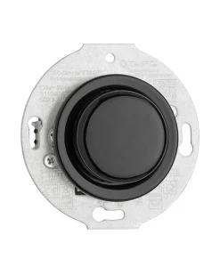 Insats LED-dimmer svart porslin - THPG infällt