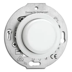 Insats LED-dimmer vitt porslin - THPG infällt