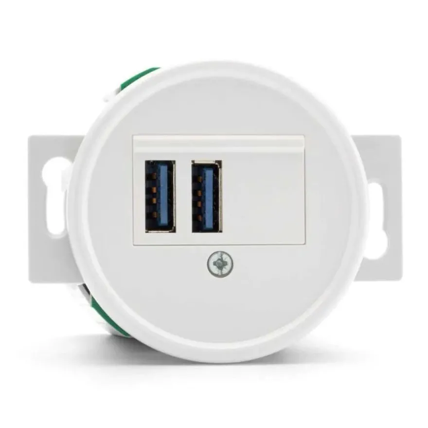 Insats USB-uttag duroplast - THPG infällt