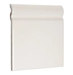 Kakel Cambridge - Golvsockel list 15 x 15 cm vit, blank