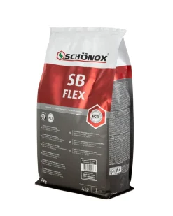 Kakelfog 5 kg - Schönox SB mörkgrå